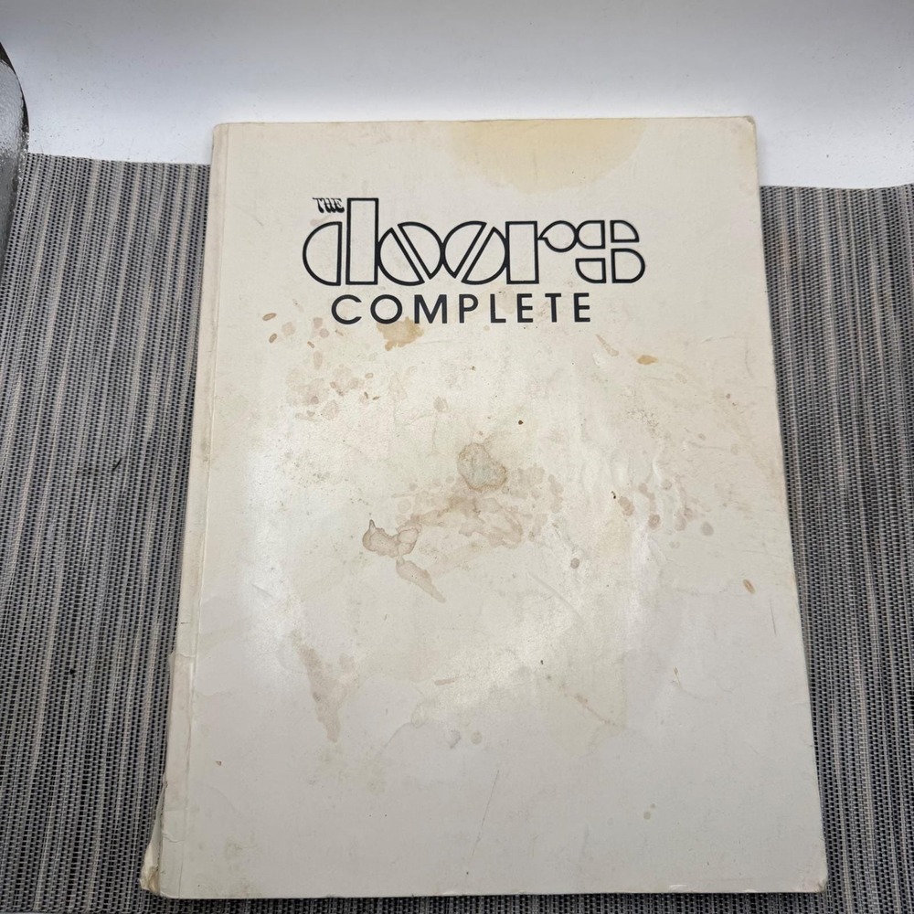 The Doors Complete Sheet Music Songbook Piano Vocal Chords 1983 Vintage